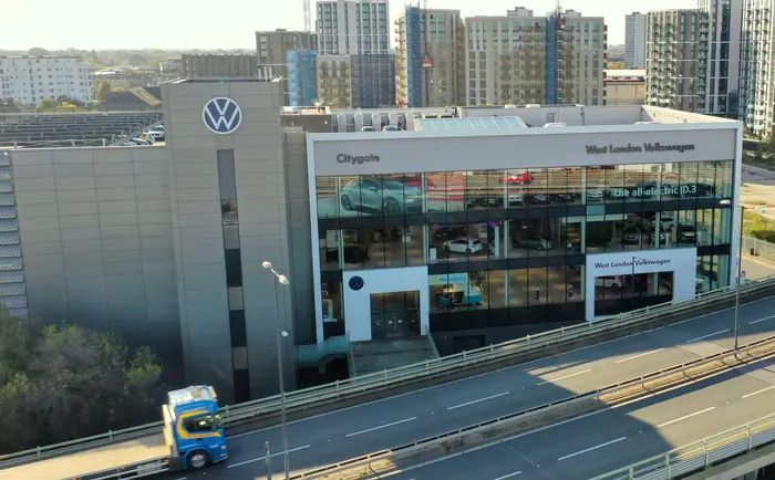 Citygate Automotive showroom with new cars on display