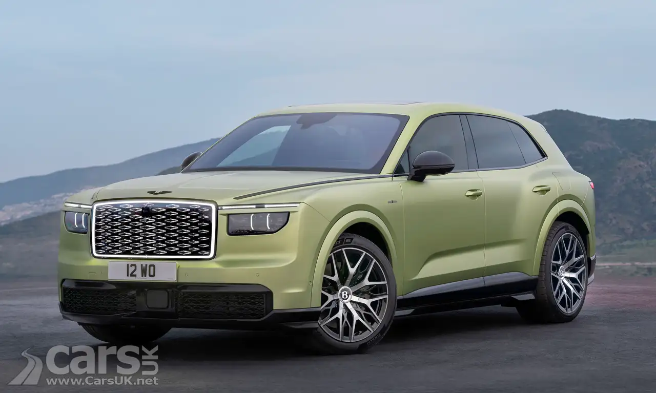 Bentley Torcal side profile highlighting aerodynamic lines