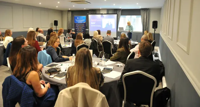 group of female dealership professionals networking at the inaugural Championing Women In Dealerships event