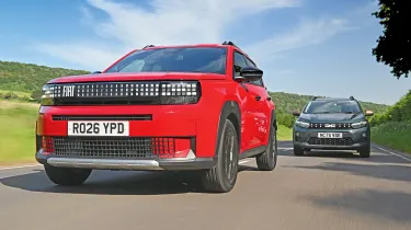 Fiat Grande Panda hybrid exterior during evaluation