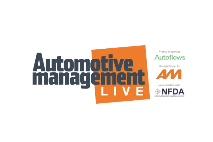 Automotive Management Live branding displayed inside the NEC exhibition hall