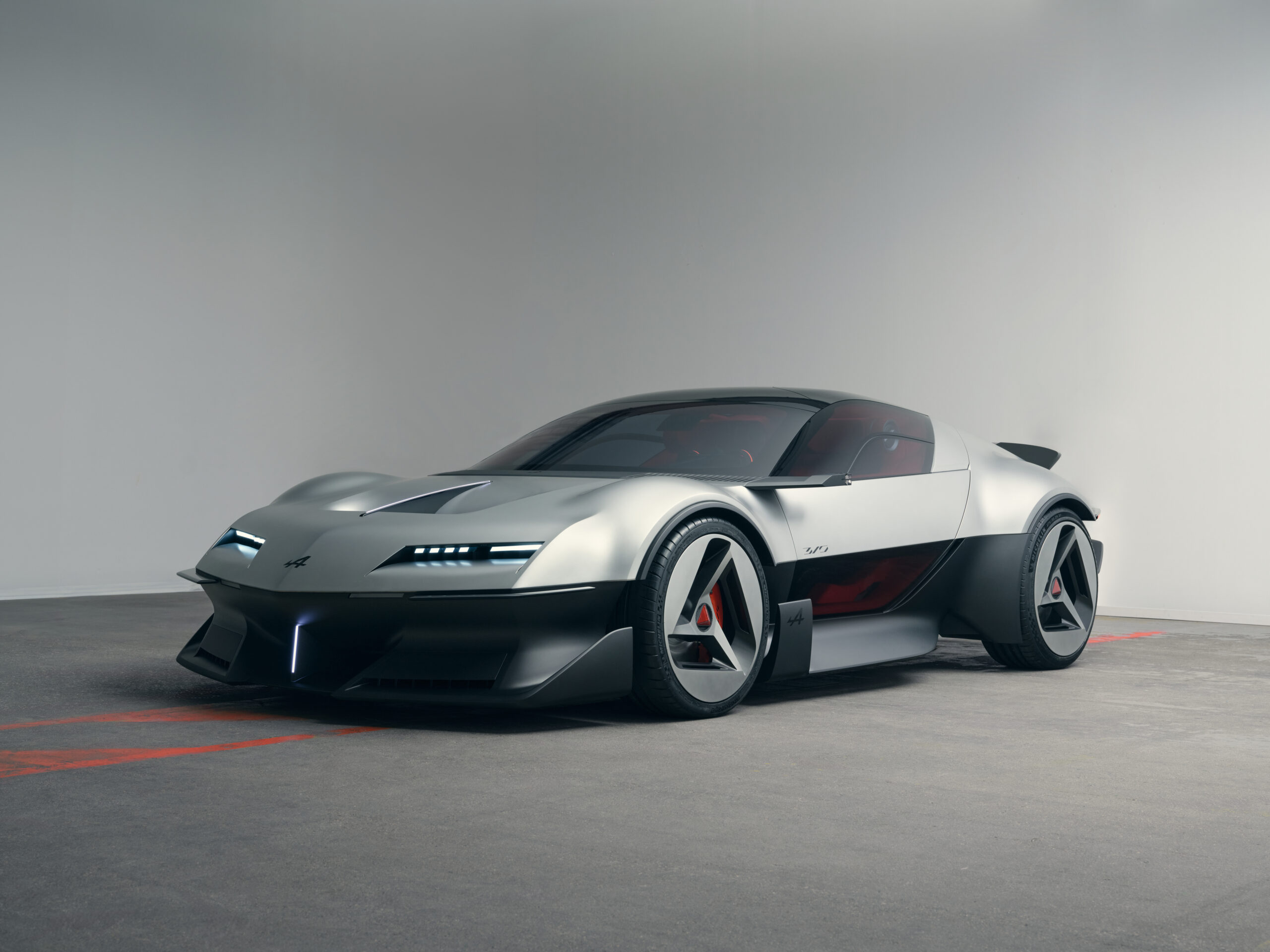 Alpine Vision A310 concept on electric platform