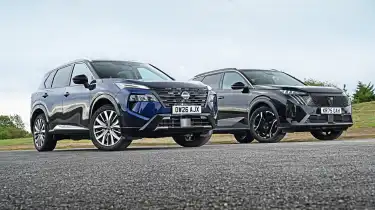 Side‑by‑side comparison of Peugeot 5008 and Nissan X‑Trail