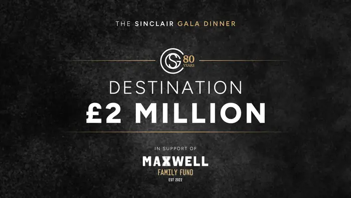 Sinclair Group charity gala promoting Craig Maxwell’s £2 million cancer research appeal
