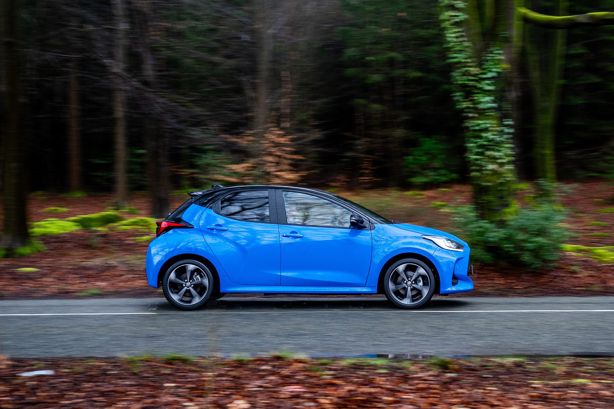 Toyota Yaris model shown in promotional photo