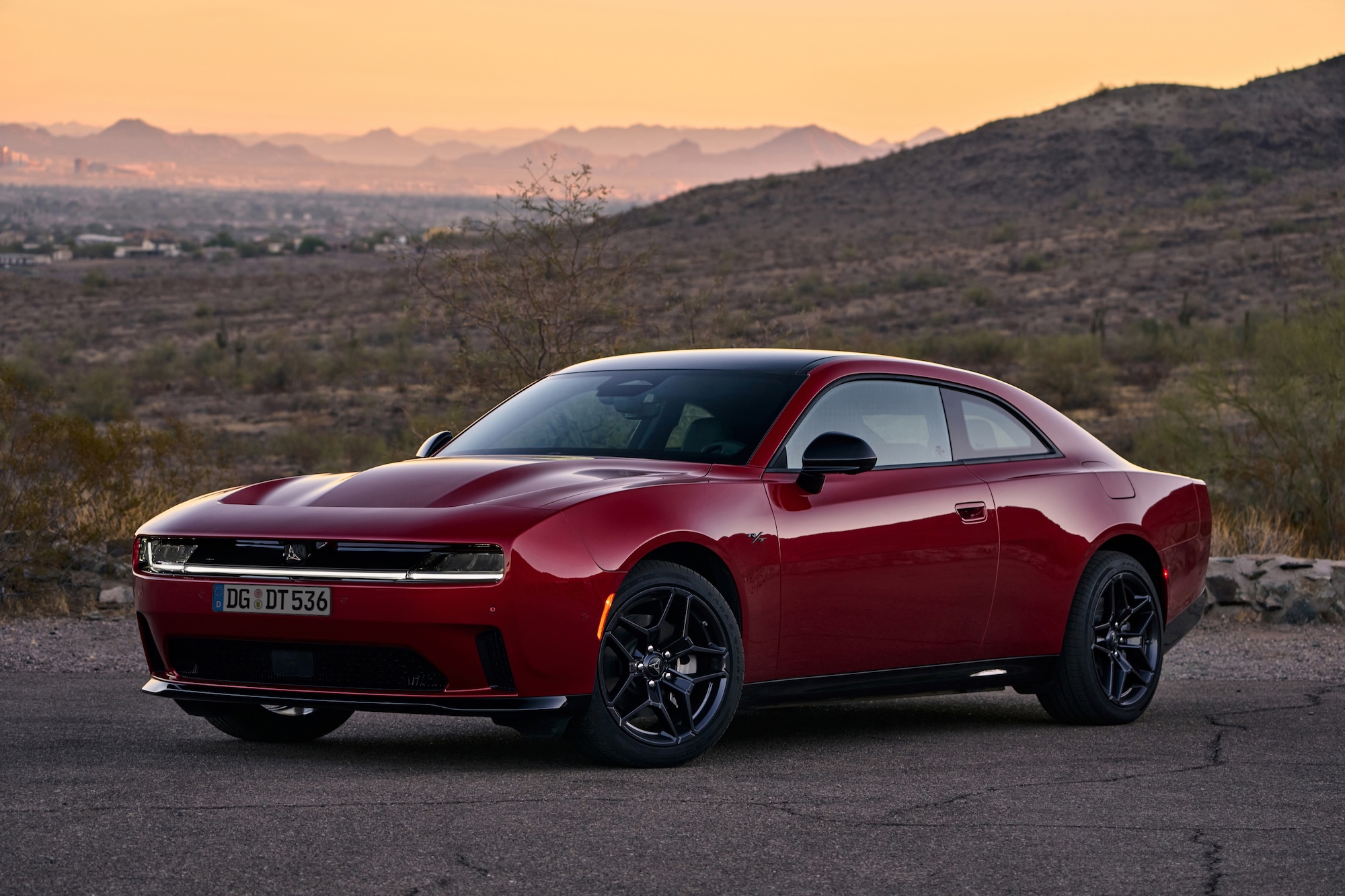 Dodge Charger displayed at Unity Automotive's Oxford showroom