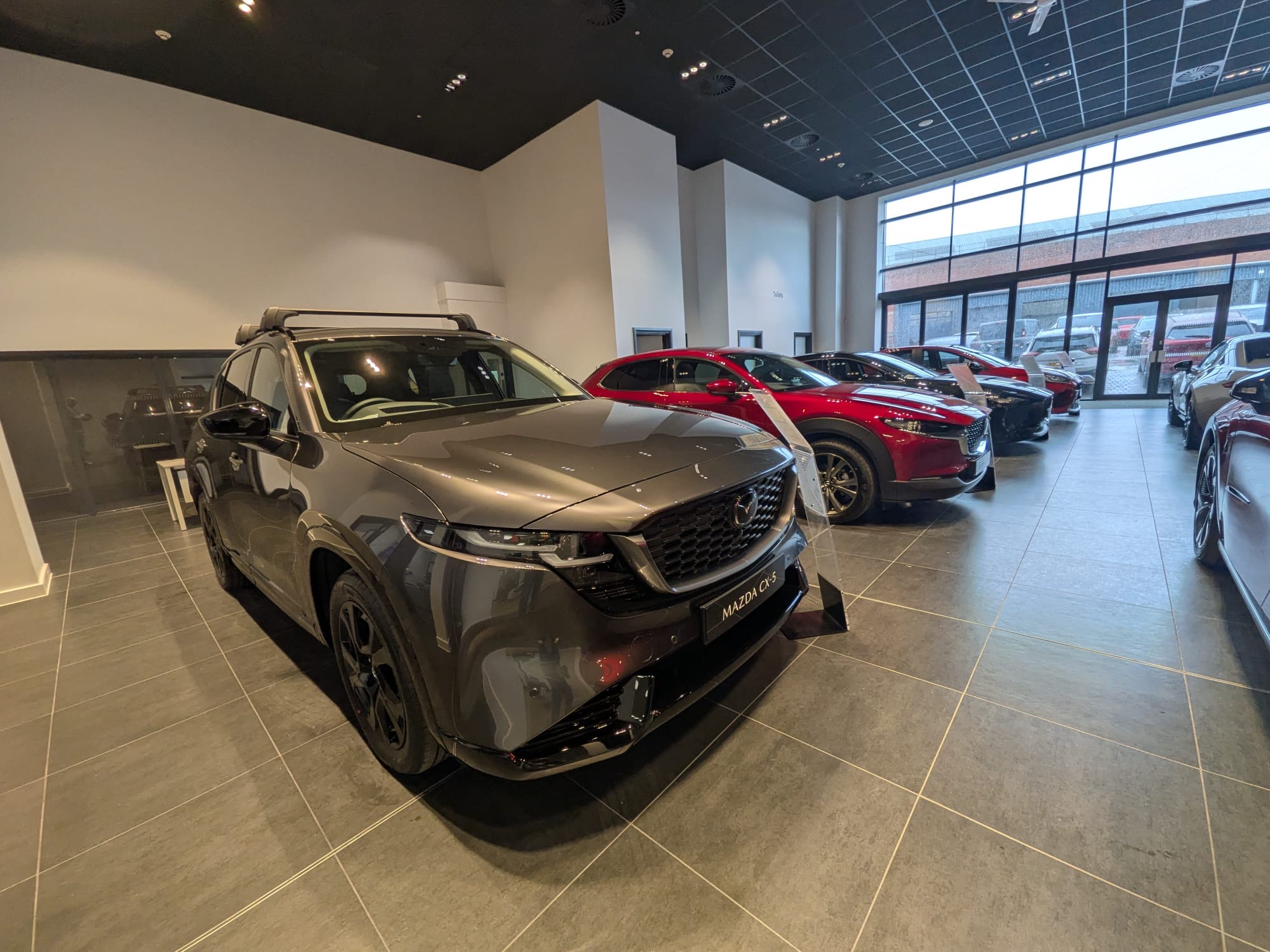 new Vertu Motors Mazda showroom on Attercliffe Road, Sheffield