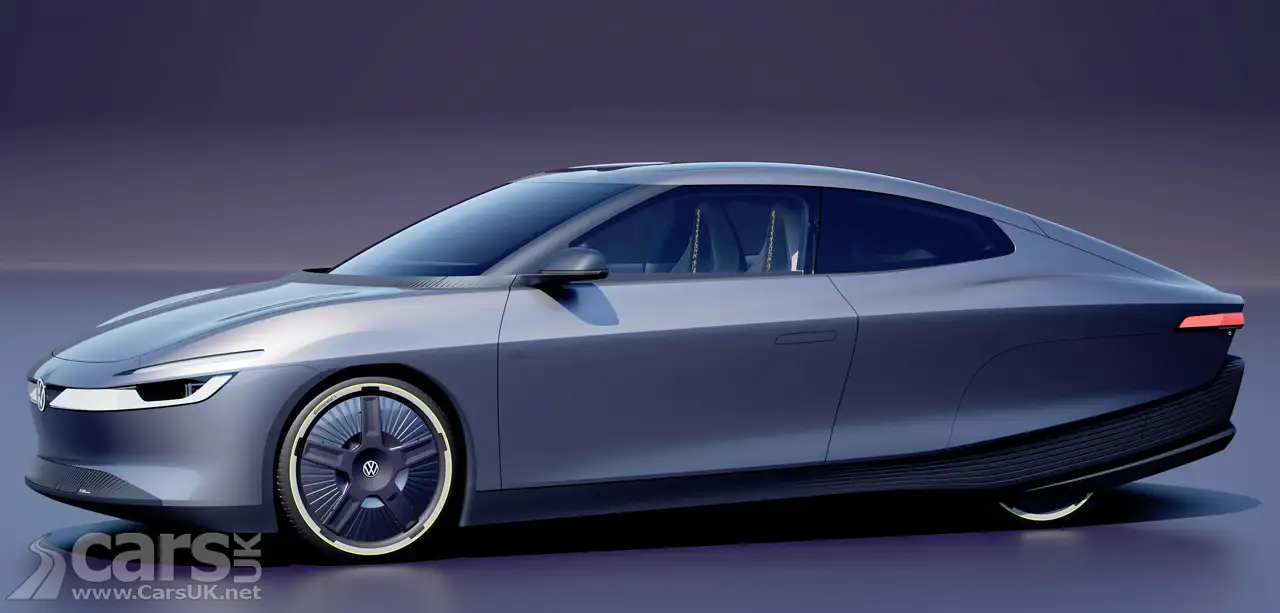 Close‑up of Mission Efficiency front fascia with VW branding
